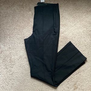 Loft High Waist Side Zip Kick Crop Pants 6TALL NWT